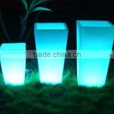 Rechargeable Led Flower Pot With Color Changing Oriental Flower Pots for Whloe Sale thumbnail-2