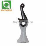 Modern Art Black Marble Abstract Statue thumbnail-4