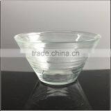 Glass Reusable Salad Bowl Set Made of Centrifugal Machine thumbnail-1