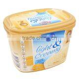 1.8L IML Plastic Ice Cream Cup Labels Have Lid and Tamper Proof thumbnail-5