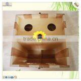 First Class Cutting Chinaberry Poplar Made Wine Box thumbnail-6