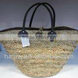 seagrass handmade tote bag