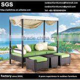 Custom Make All Weather PE Rattan Daybed Outdoor thumbnail-1