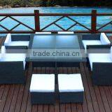 Home & Garden General PE rattan furniture rattan table and chairs