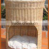 Multi-function Rattan Cat Bed thumbnail-1