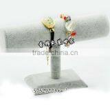 Gray Velvet Bracelet Display Stand thumbnail-1