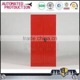 2 Door Steel Clothes Storage Locker Cabinet Metal Closet Wardrobe thumbnail-3