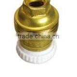 Hot Sale Copper Alluminium Iron Golden Lamp Holder Base Light Bulb Socket Cap E26 E27 B22 E14 thumbnail-6