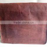 High Quality Classic Design Handmade Vintage Genuine Goat Leather Laptop Bag thumbnail-2