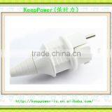 Power Industrial Socket Adapter Plug Socket German Standard Plug E-012 White 16A thumbnail-1