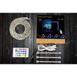 TV Bias Lighting USB Powered LED Light Strip for 47-50 Inches TV Back Decor 20 Color Options Dimmable Remote thumbnail-2