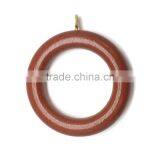Dark Brown Coated High Quality Wooden Curtain Rod Ring ID45mm/OD70mm thumbnail-5