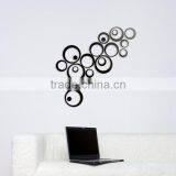 Fashion Decorative Circle DIY Wall Sticker , 3D Sitting Room Custom Wall Stickers TV Setting Post thumbnail-5
