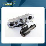 4 Way Double USB Car Cigarette Lighter Adapter Socket With CE Certification for IPhone , Tablet , Samsung thumbnail-1