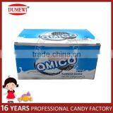 Halal Biscuits Mini Sandwich Milk Flavor Filled Biscuits Cookies thumbnail-6