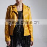 New Arrived Lapel Zipper Women's Jacket thumbnail-3