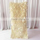 Luxury 3D Ruffled Taffeta Chiavari Chair Cover 2 Style For Choice 50PCS A Lot With Free Shipping thumbnail-4