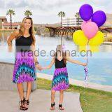 2017 Wholesale Knee Length Dresses Mommy and me Baby Girl Clothes thumbnail-1