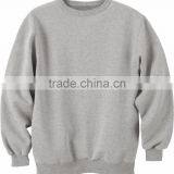 2017 Wholesale Bangladesh latest design sweatshirt for mens wear, 100% cotton french terry custom design crew-neck