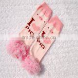 Wholesale Top Qaulity New Design Cotton Baby Toddler Leggings With Ruffle Lace Leggings thumbnail-1