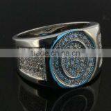 Micro Pave Jewelry & 925 Silver Ring With Micro Pave CZ Stones thumbnail-1