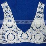 Machine Made Cotton Crochet Neck Lace for Ladies Garment thumbnail-1