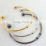 Custom Own Logo Bangle Bracelet 2016 Best Couple Love Bangle Bracelet for Personal Love Gifts thumbnail-3