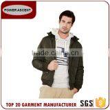 Latest Design Trim Hoody Casual Men Padding Quiltted Jacket For Sale thumbnail-5