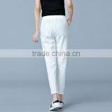 Zm40639b New Fashion Comfortable Women Casual Linen Harem Pants Female Summer Ninth Pants thumbnail-1