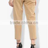 2016 New Styles Chino Women Pants ,khaki Cropped Chino Pants thumbnail-2
