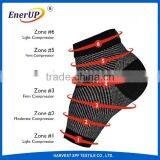 Compression Foot Sleeve Pair Heel Arch Support/ Ankle Sock thumbnail-1