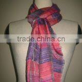 Raw Silk Scarf