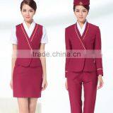 New Design Slim Airline Uniforms Workwears Airline Stewardess Uniforms thumbnail-6