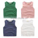 Wholesale Summer Sleeveless Cotton Boys Casual Children Tops thumbnail-1