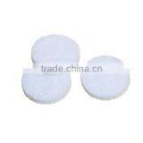 Nonwovens Felt Oil Diffuser Pads Craft Round White Applique Embroidery Custom Patches thumbnail-3