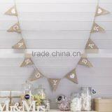 Hessian CANDY BAR Vintage Wedding Bunting thumbnail-1