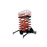 2-Traction mobile hydraulic scissor lift table