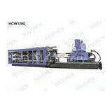 1200 Ton Hydraulic Auto PC / PE Plastic Injection Moulding Machines With Low Noise