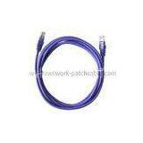 PVC / LSZH 4 Pair Network Cable Cat6 Shielded Patch Cable For Ethernet Cabling