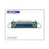 Right Angle PCB IEEE 1284 Connector, 36 Pin Centronic Female Ribbon Connector for Printer