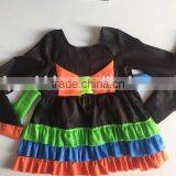 Hot sale halloween costumes for kids boutique girls costume dresses witch dresses for little girls