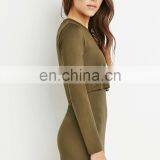 Cheap Price Women Long Sleeve Sexy Tight Mini Layered Dress thumbnail-3