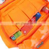 Travel Company Customized Orange Promotional Nylon Hanging Toiletry Bag thumbnail-6