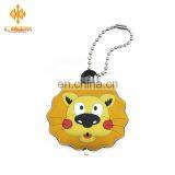 Cool Style New Design Oem Custom 3D Rubber Keyring thumbnail-1