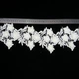 New Fashion White Cotton Sewing Embroidery Machine Lace Trim Fabric thumbnail-4
