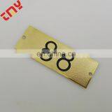 Wholesale Colorful Printing Brand Logo Metal Tag For Bags And Clothes thumbnail-6