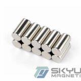 Cylinder Magnets N35 Sintered Rare Earth Strong Neodymium Magnet Bulk Super Magnets thumbnail-1