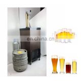 single double tap draught beer keg dispenser with high cooling efficiency