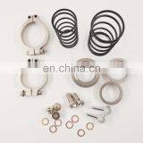 NEW WASTEGATE MVS 38mm Blue With V-BAND AND FLANGES MV-S