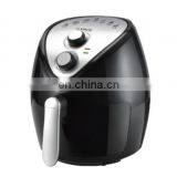 Air Fryer Capacity 2.6L Non-stick Coating Food Basketand Food Pan 80-200 Temperature Setting Accessible Handle for Easy Carry